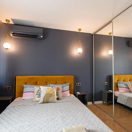 公寓 Topaz Beachfront 瓦爾納